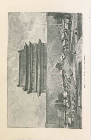 The An-ting Gate, wall of Peking
