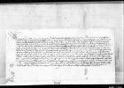 Weitere Verhandlungen zwischen Pfalzgraf Friedrich und Graf Eberhard V. wegen des Zolls zu Mannheim und Oppenheim.