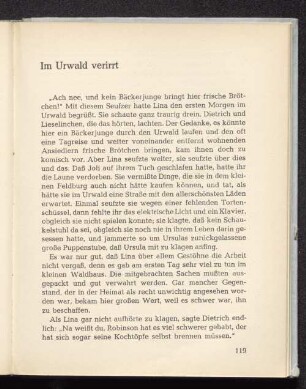 Im Urwald verirrt