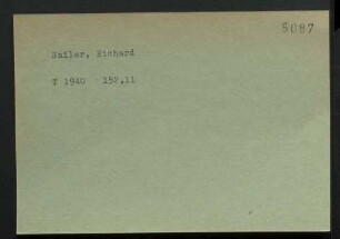 Sailer, Richard