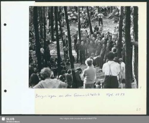 Bergsingen an der Gamrighöhle : Dirigent: Werner Matschke