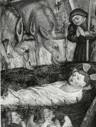 Fresko der Geburt Christi im Dom von Brixen
