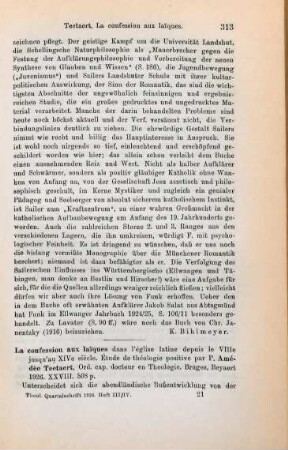 312-313 [Rezension] Funk, Philipp, Von der Aufklärung zur Romantik