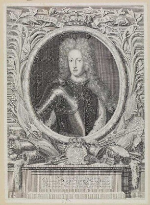 Bildnis von Friedrich IV., Herzog von Schleswig-Holstein-Gottorf (1671-1702)