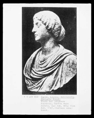 Büste von Faustina der Jüngeren