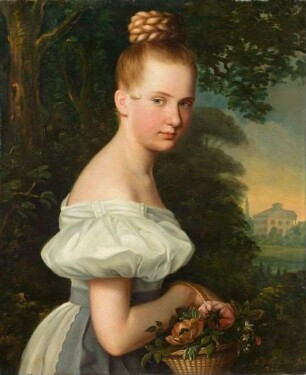 Ölgemälde: Pauline von Schulte