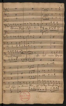 Laß meinen Gang gewiß sein; V (4), Coro, orch, bc