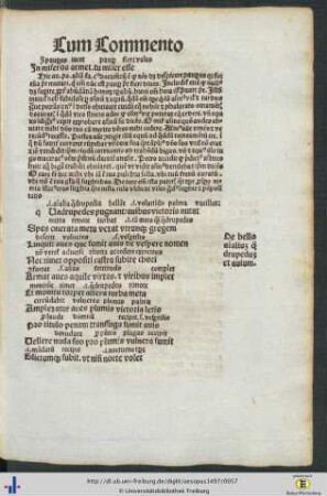 De bello animalium quadrupedum et avium - De muliere et milite custodiente patibulum.