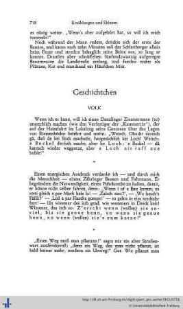 Geschichtchen.