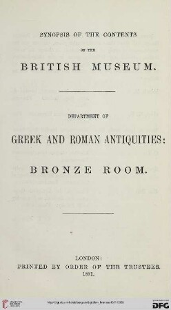 Bronze room