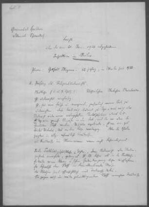 Weiler/Rems: Inspektionsbericht 1926