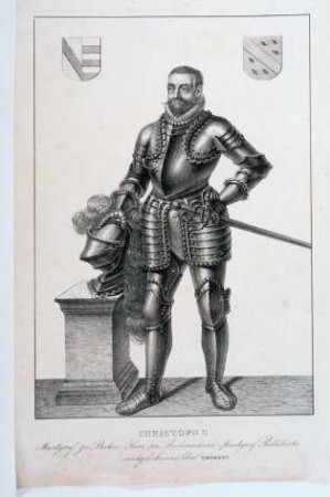 Bildnis: Markgraf Christoph II. von Baden-Rodemachern