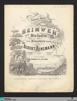 Heimweh : Melodie für das Pianoforte; op. 117