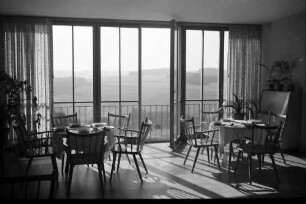 St. Georgen (Schwarzwald): Krankenhaus, Ausblick vom Schwesterntagesraum