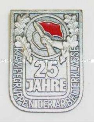 Kampfgruppen der Arbeiterklasse, 25 Jahre