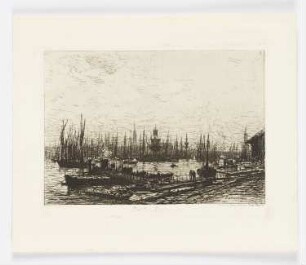 Port de Bordeaux, aus: "Beschäftigung mit Kupfer"