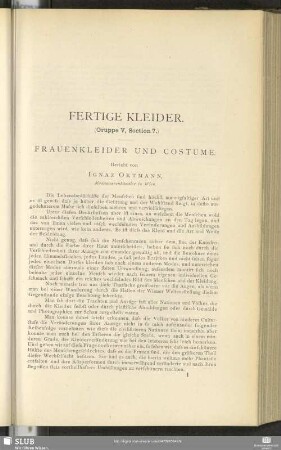 Frauenkleider Und Costüme