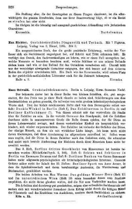 528, Hans Oswald, Großstadtdokumente