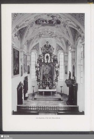 Buxheim, Chor der Klosterkirche
