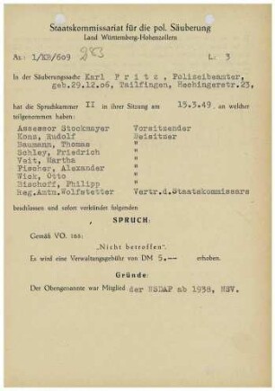 Fritz, Karl