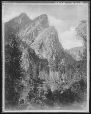 Yosemite. The Three Brothers, Yosemite, Cal. Eagle Peak 3,800 feet