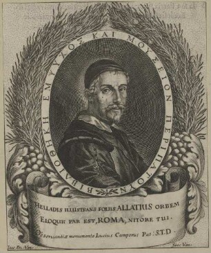 Bildnis des Leone Allatius