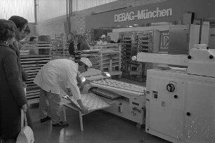 Fachausstellung "Bäko ´75" der Bäcker- und Konditorengenossenschaft Mittelbaden in der Nancyhalle