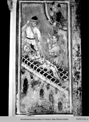 Das Martyrium des heiligen Laurentius
