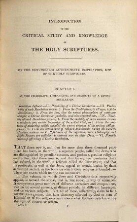 An introduction to the critical study and knowledge of the holy scriptures : illustrated with numerous maps and facsimiles of biblical manuscripts, 1
