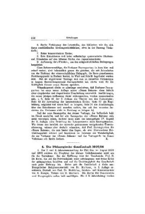 Die Pädagogische Gesellschaft 1907/08