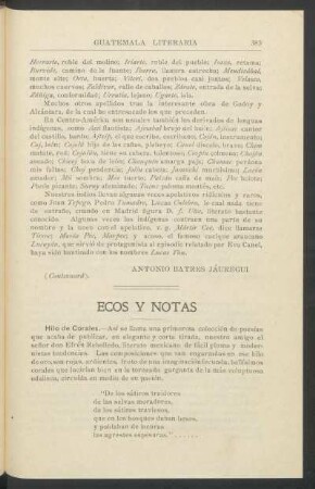 Hilo de corales