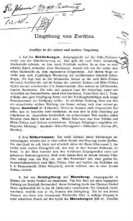Umgebung von Zwittau