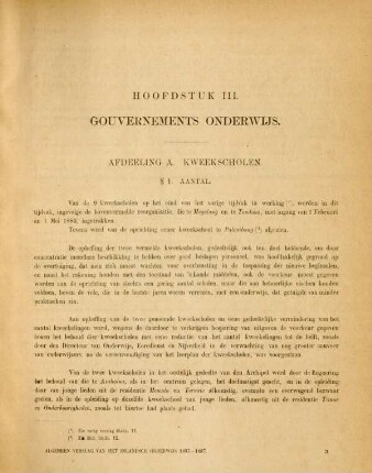 Hoofdstuk III. Gouvernements onderwijs.