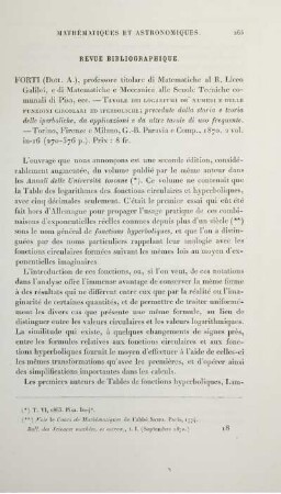 Revue Bibliographique.