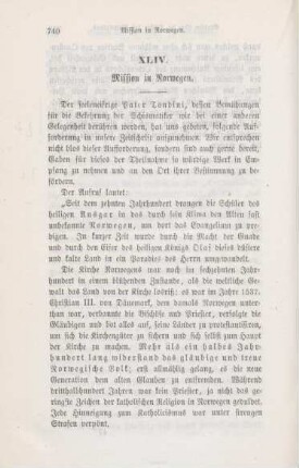 740-741 Mission in Norwegen