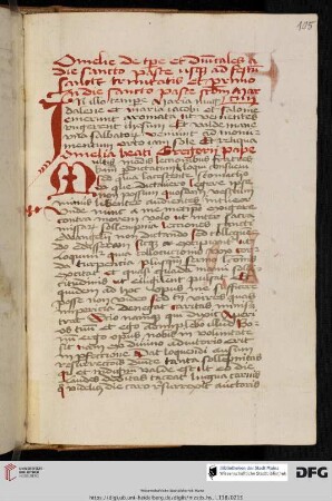 Collectio homiliarum de tempore. Pars aestivalis