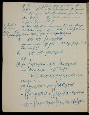 6. Kapitel. Lineare unsymmetrische Integralgleichungen