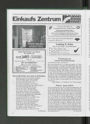 Über'n Zaun erlebt