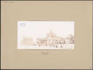 Provinzialmuseum, Breslau: Perspektivische Ansicht