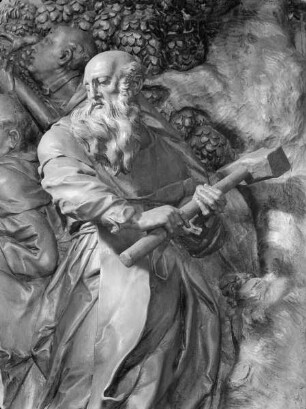 Die Götzenzerstörung auf dem Monte Cassino durch den Heiligen Benedikt und seine Mitbrüder
