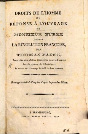 Droits de l'homme