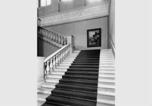 Blick in das Treppenhaus der Nationalgalerie