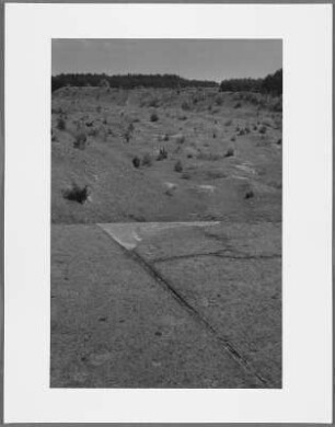 Fundamente in der Kiesgrube von Lager I (Arbeitslager), Treblinka