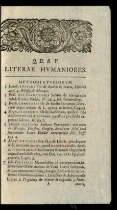 Literae Humaniores