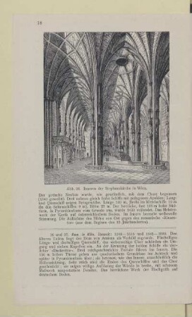 Abb. 38. Inneres der Stephanskirche in Wien