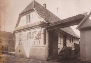 Fachwerk. Hof