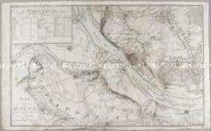 Plan der Belagerung von Maynz