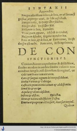 De Coniunctionibus