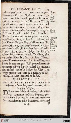 Chapitre LI: De la facilité du Grand Seigneur [...]