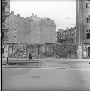 Negativ: Ruine, Hauptstraße 55, 1951